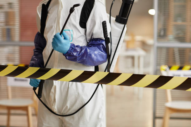 Professional Biohazard Cleanup technician working in Crystal Bay, NV